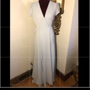 Yumi Kim Bridesmaids Calypso Maxi Dress in Mist